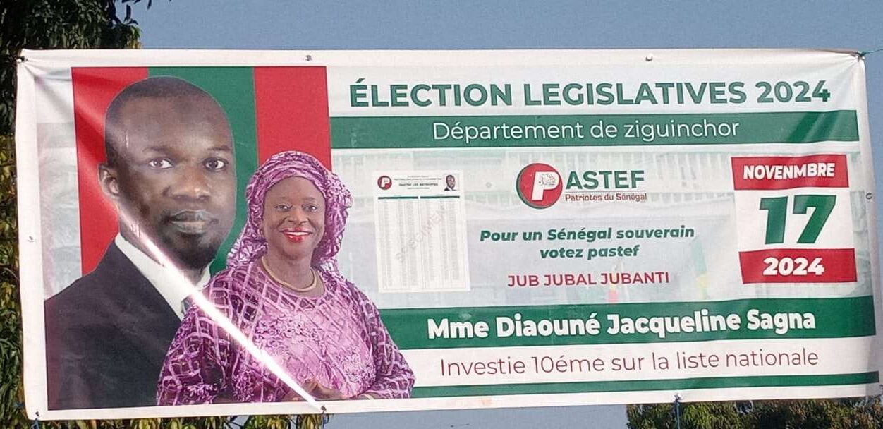 Ziguinchor/Législatives : Mme Diouané Jacqueline Sagna en 1ère ligne pour porter les préoccupations des populations ziguinchoroises